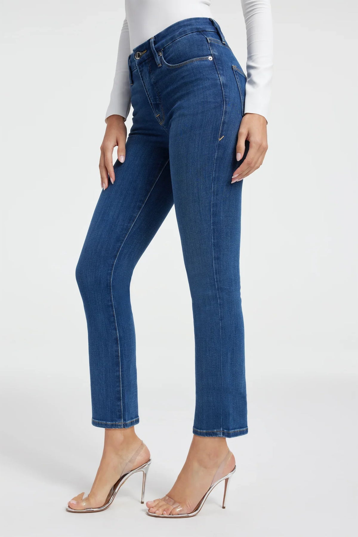 Good American Straight Leg Jeans