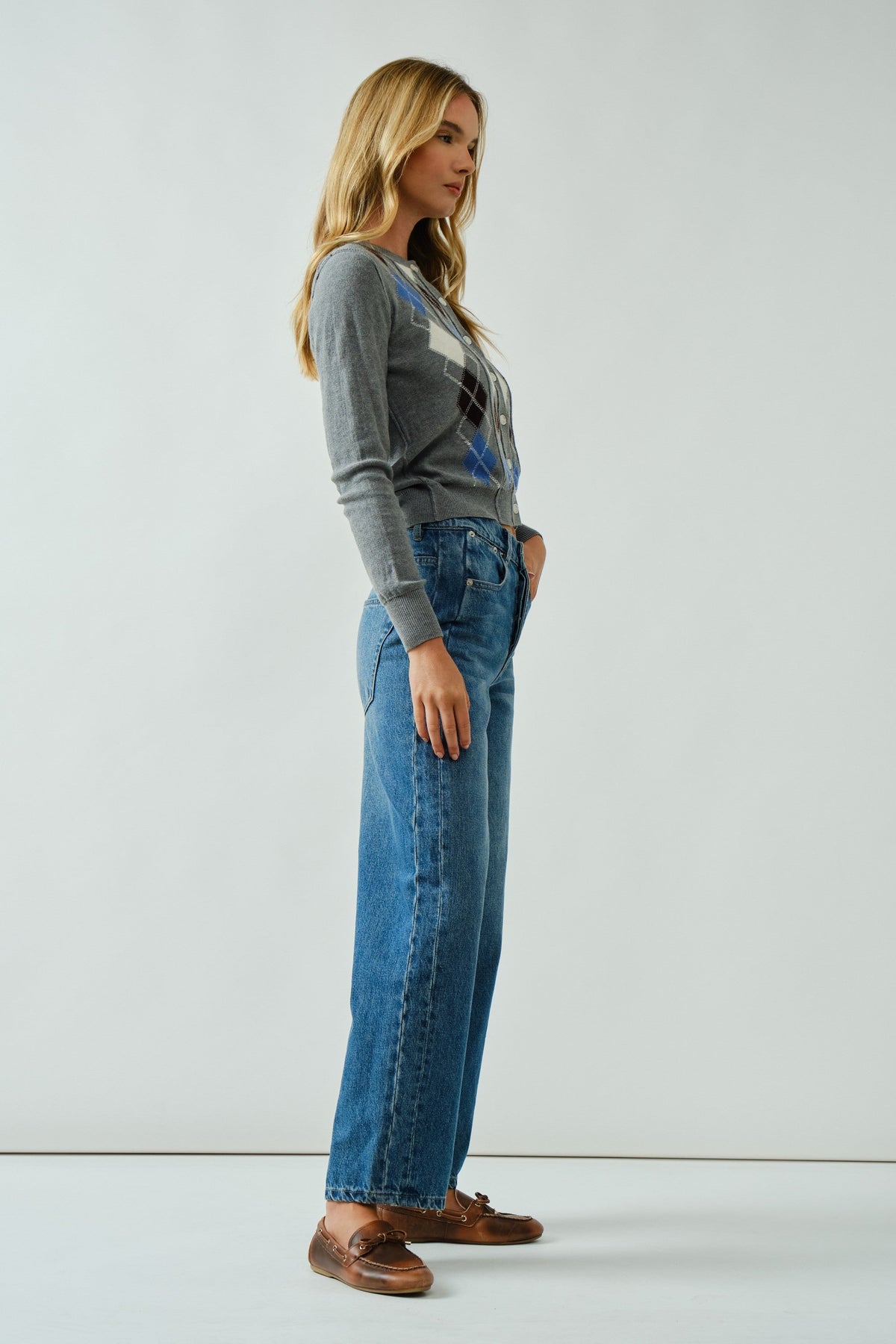 Relaxed Fit Sweater Cardigan