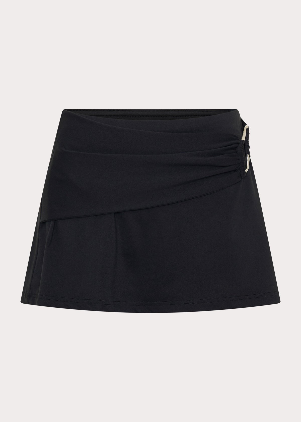 Collab Mini Skirt - Black