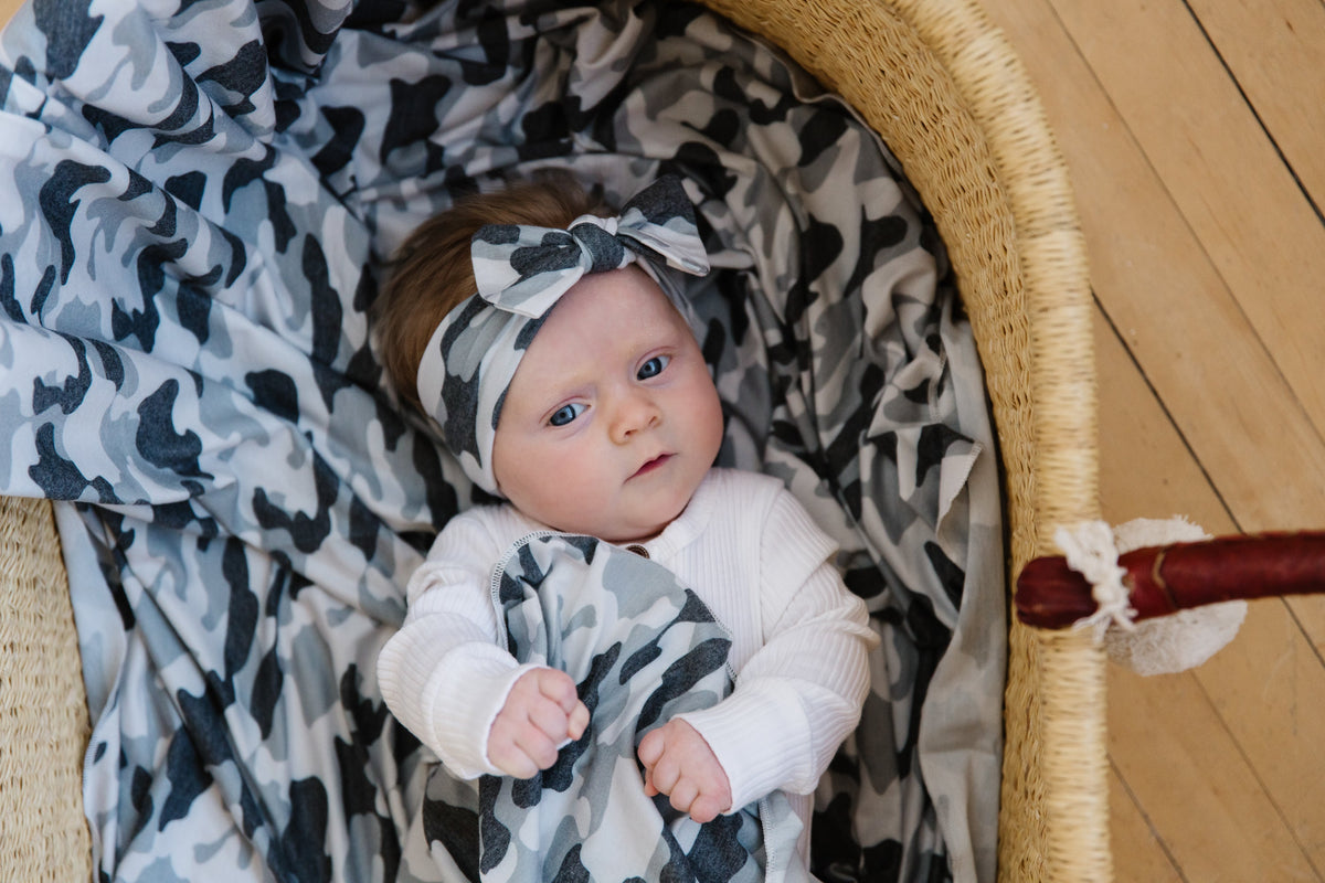 Knit Headband Bow - Gunnar