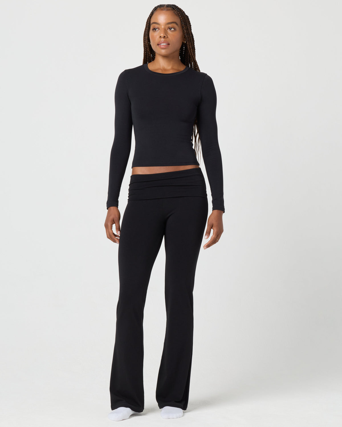 Florence Fold Down Fit Flare Pant