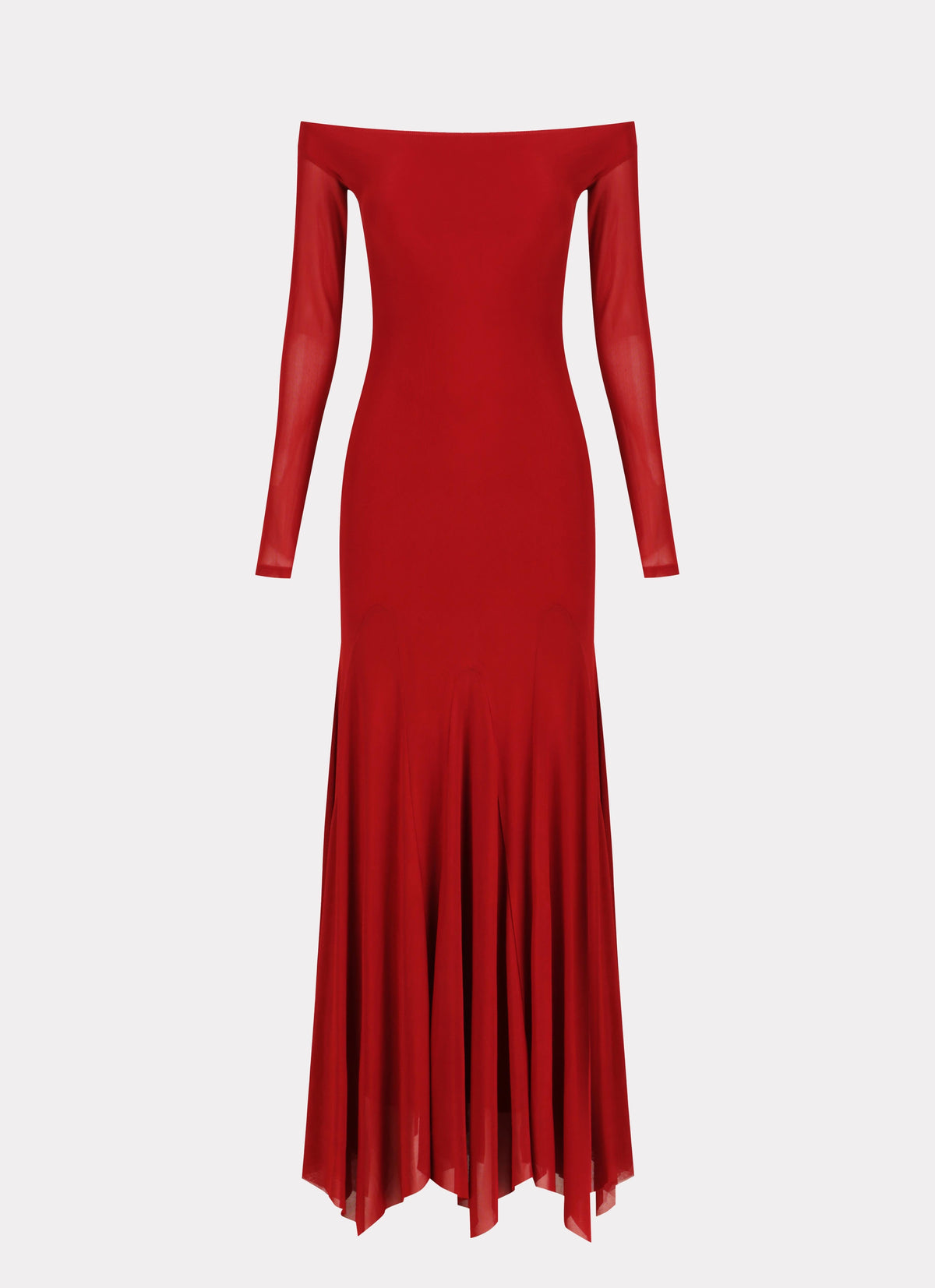 Maribel Maxi Dress - Red