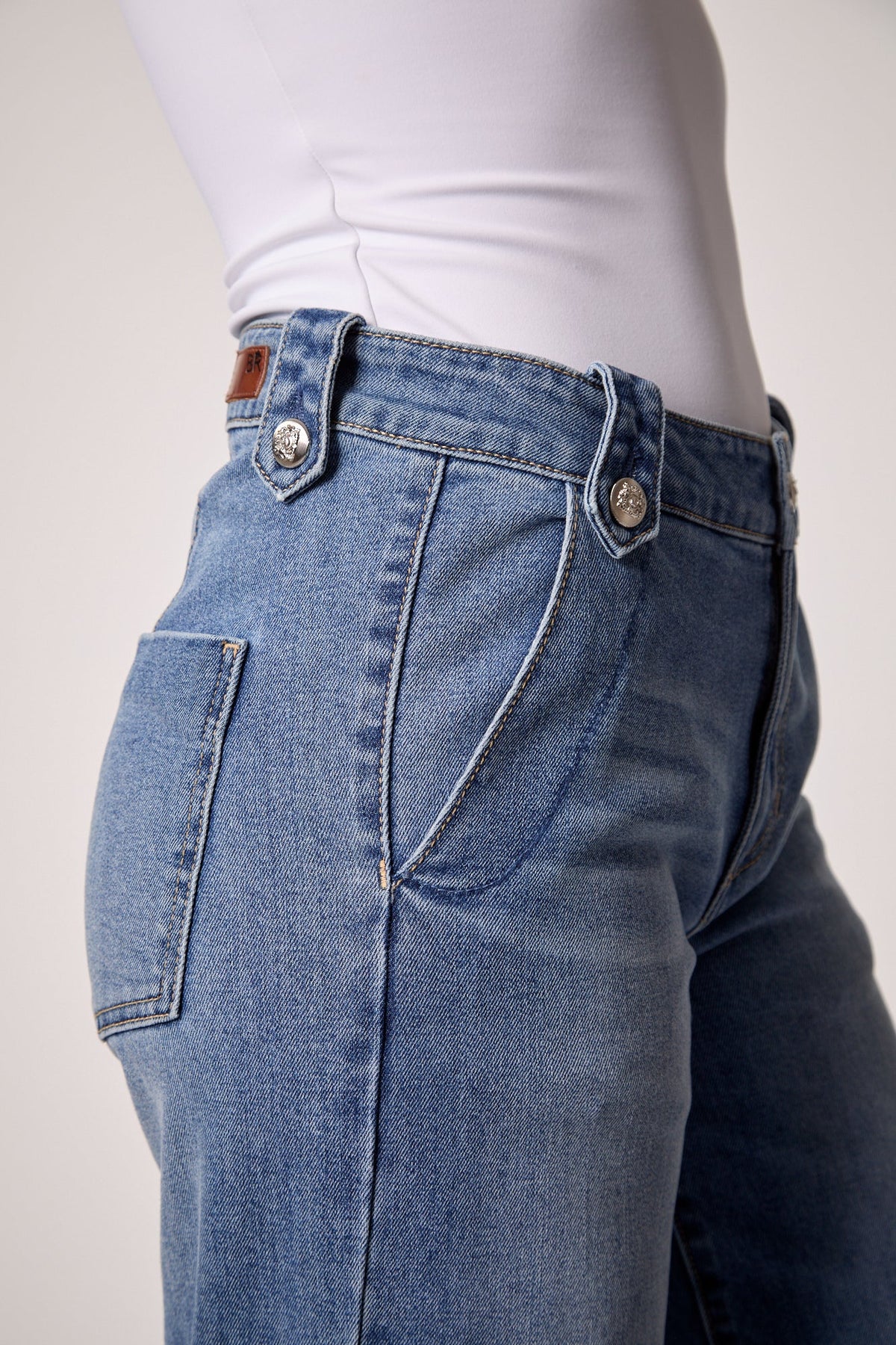 Dominica Mid Rise Boot Cut Jean