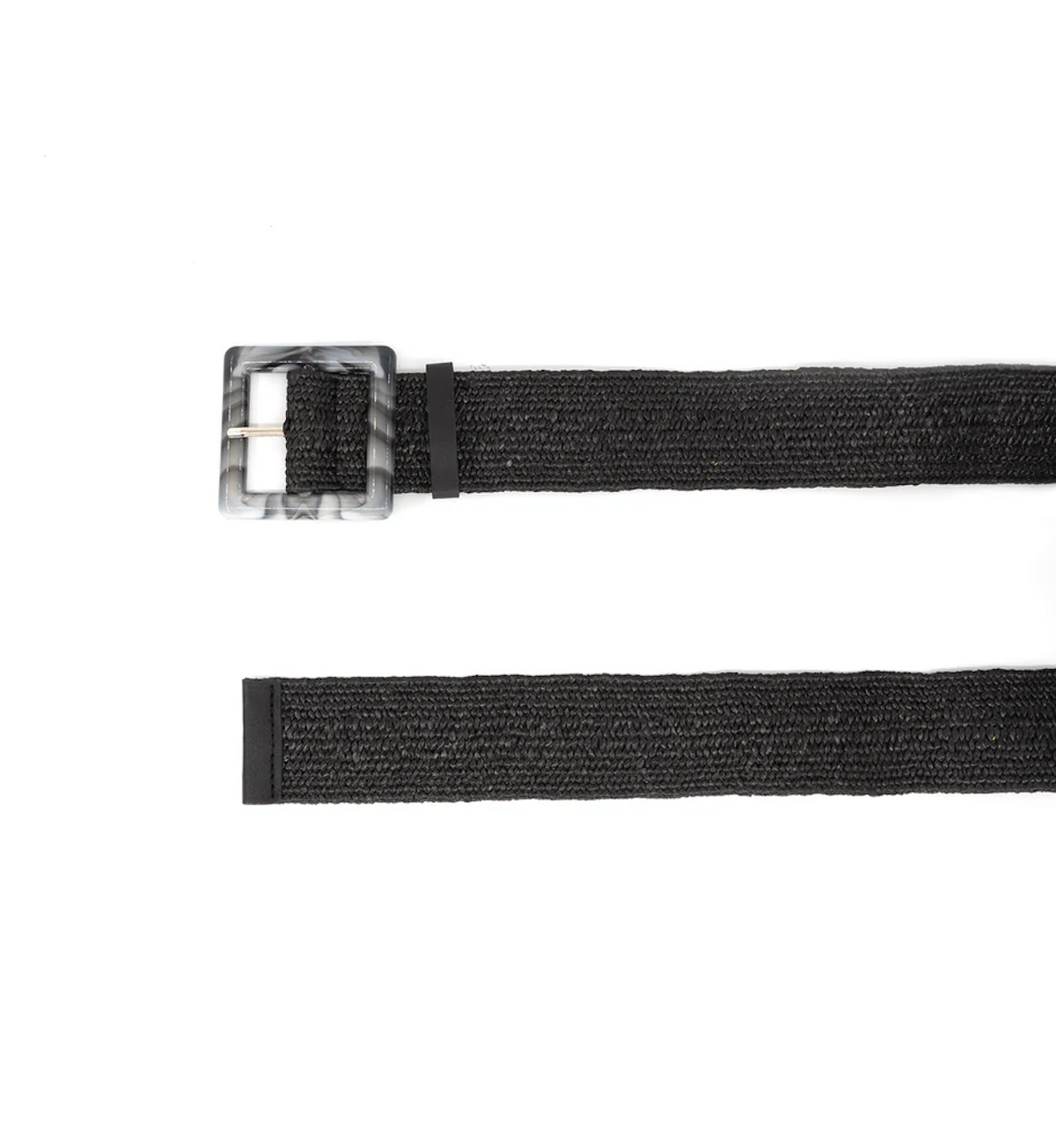 BC - Raffia Big Buckle Belt