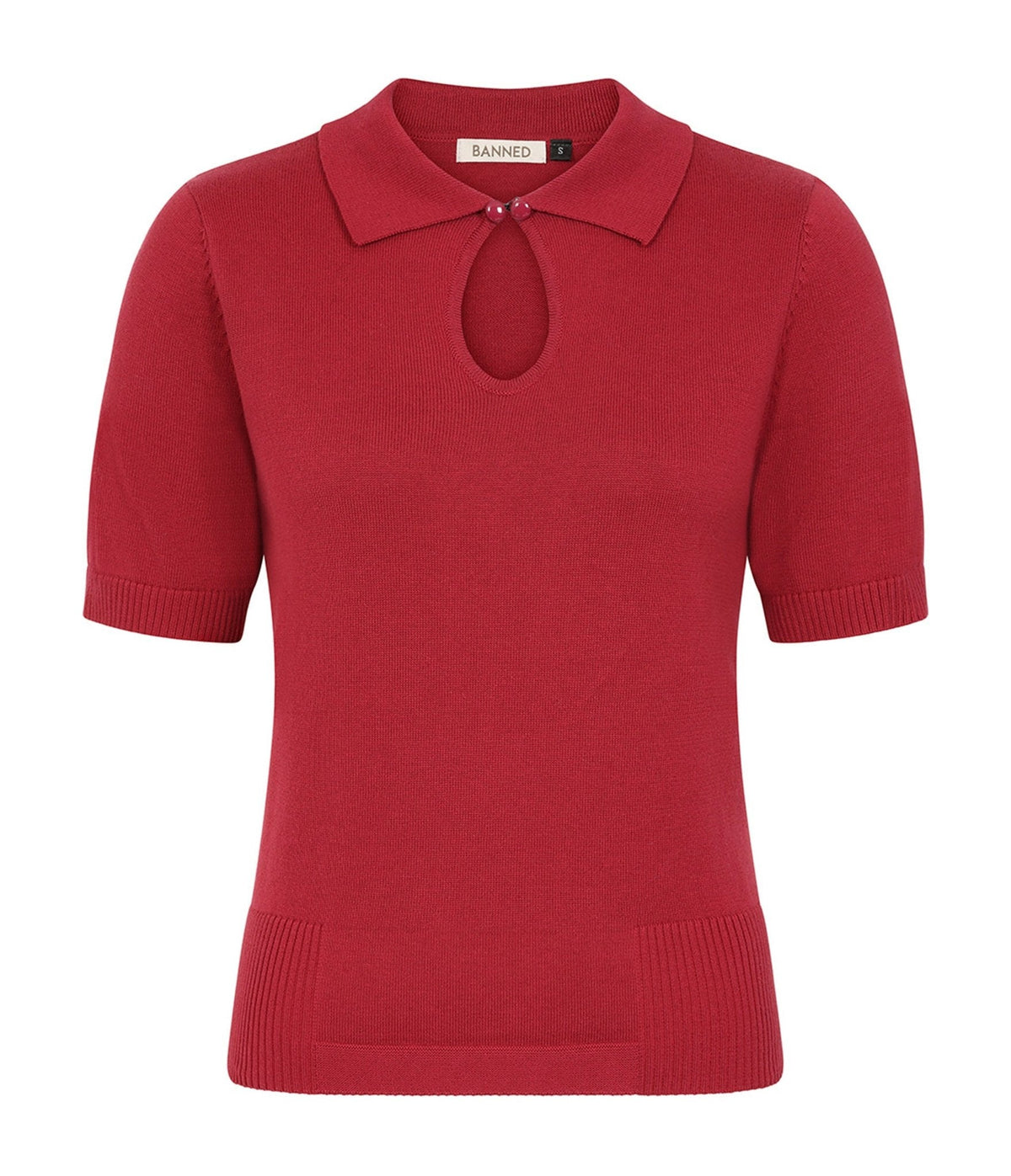 Banned Burgundy Cotton Rosanna Sweater