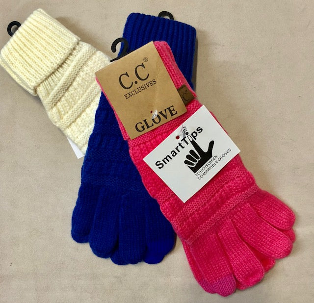 Gloves - Texting Gloves to Match "CC" Beanies