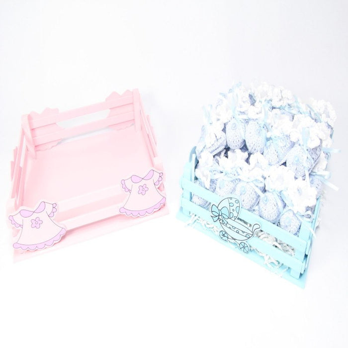 1 pc-Wooden Carriage and Dress Centerpiece