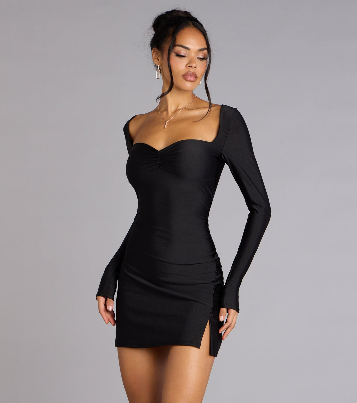 Sweet Talk A-Line Mini Dress