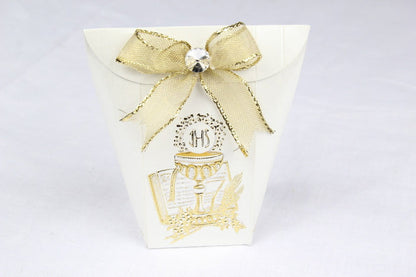 12 pcs-Gold Communion Grape & Wine Envelope Box