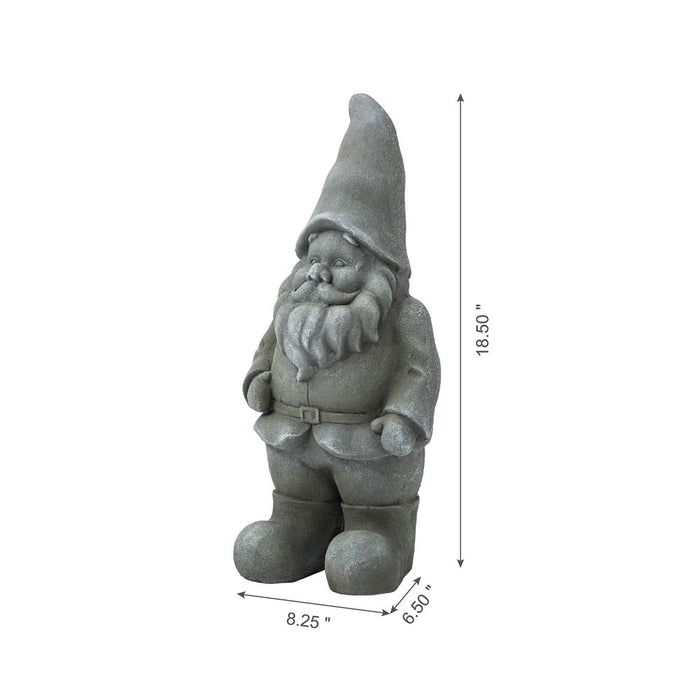 18.5"H MGO Gnome Statue