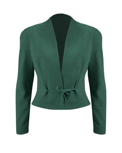 1940s Stanwyck Jacket - Racing Green