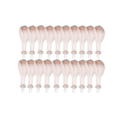 20 Count 12" Rose Gold Confetti Balloons Party Decorations