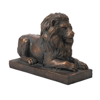 21.75"L MGO Guardian Lying  Lion Statue