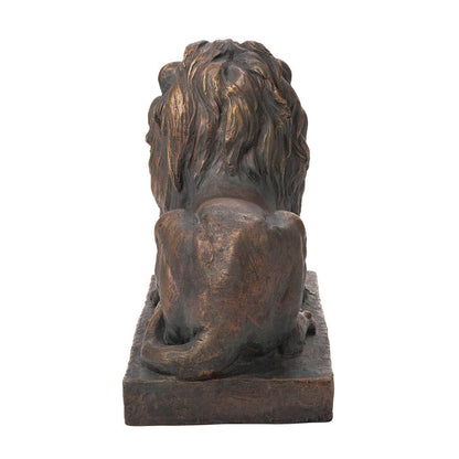 21.75"L MGO Guardian Lying  Lion Statue