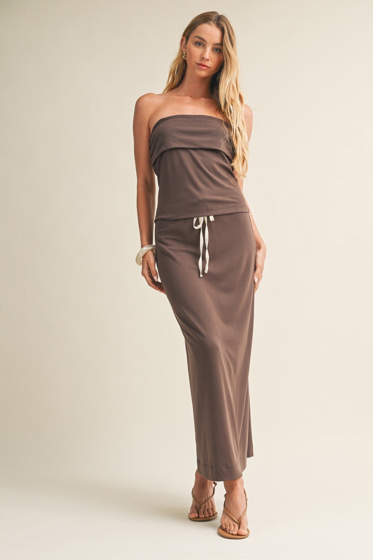 Knit Jersey Two Piece Set