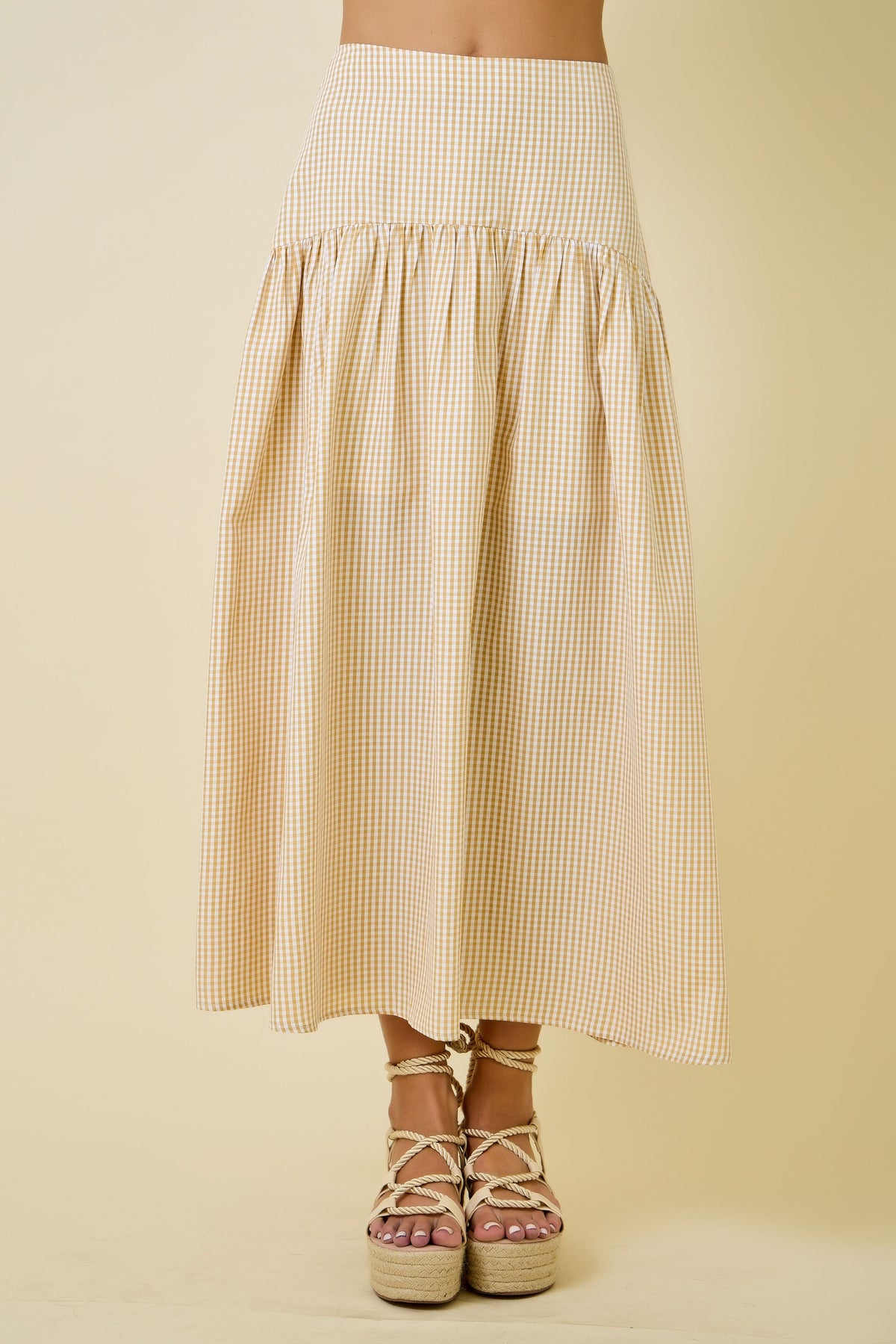 Macy Drop Waist Maxi Skirt