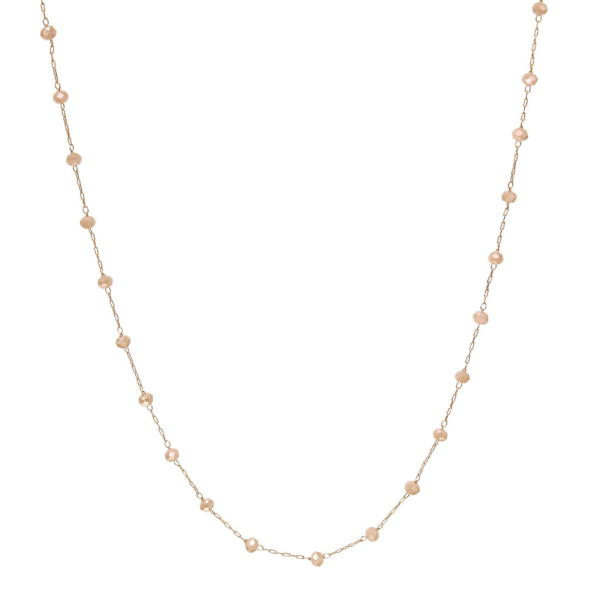 Fine Crystal Chain Necklace