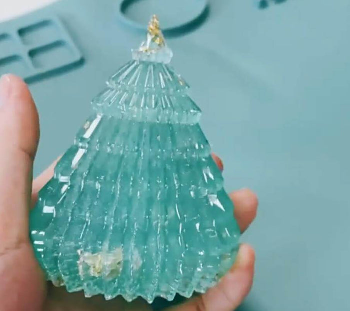 2pcs Christmas Tree Ornament Resin Mold