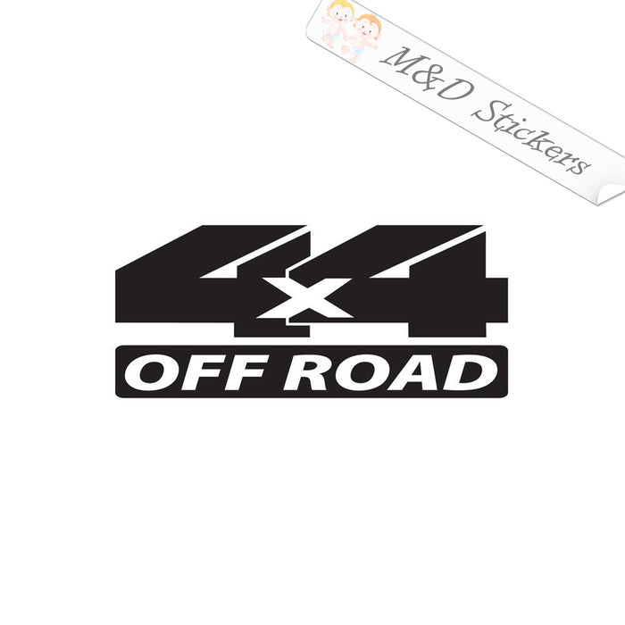 2x 4x4 OffRoad Vinyl Decal Sticker Different colors & size for Cars/Trucks/SUVs/Windows