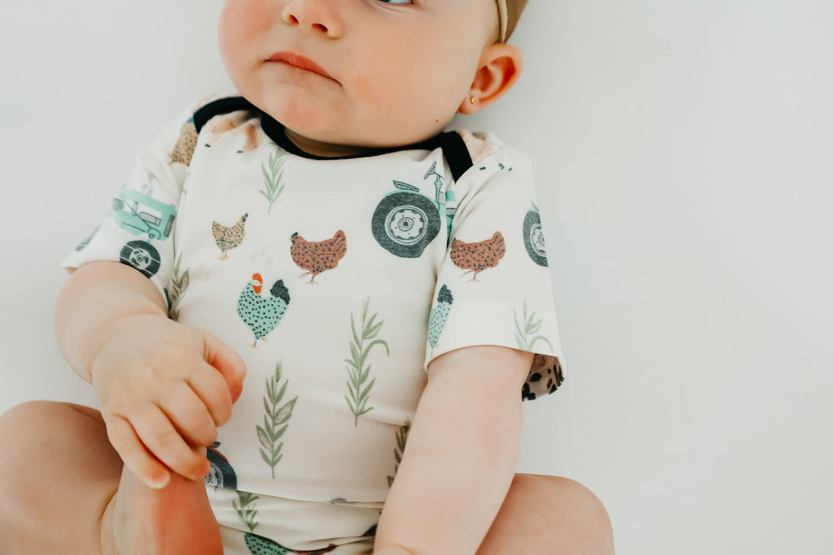 Short Sleeve Bodysuit - Jo