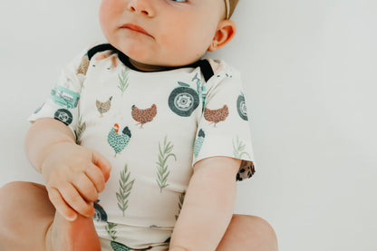 Short Sleeve Bodysuit - Jo