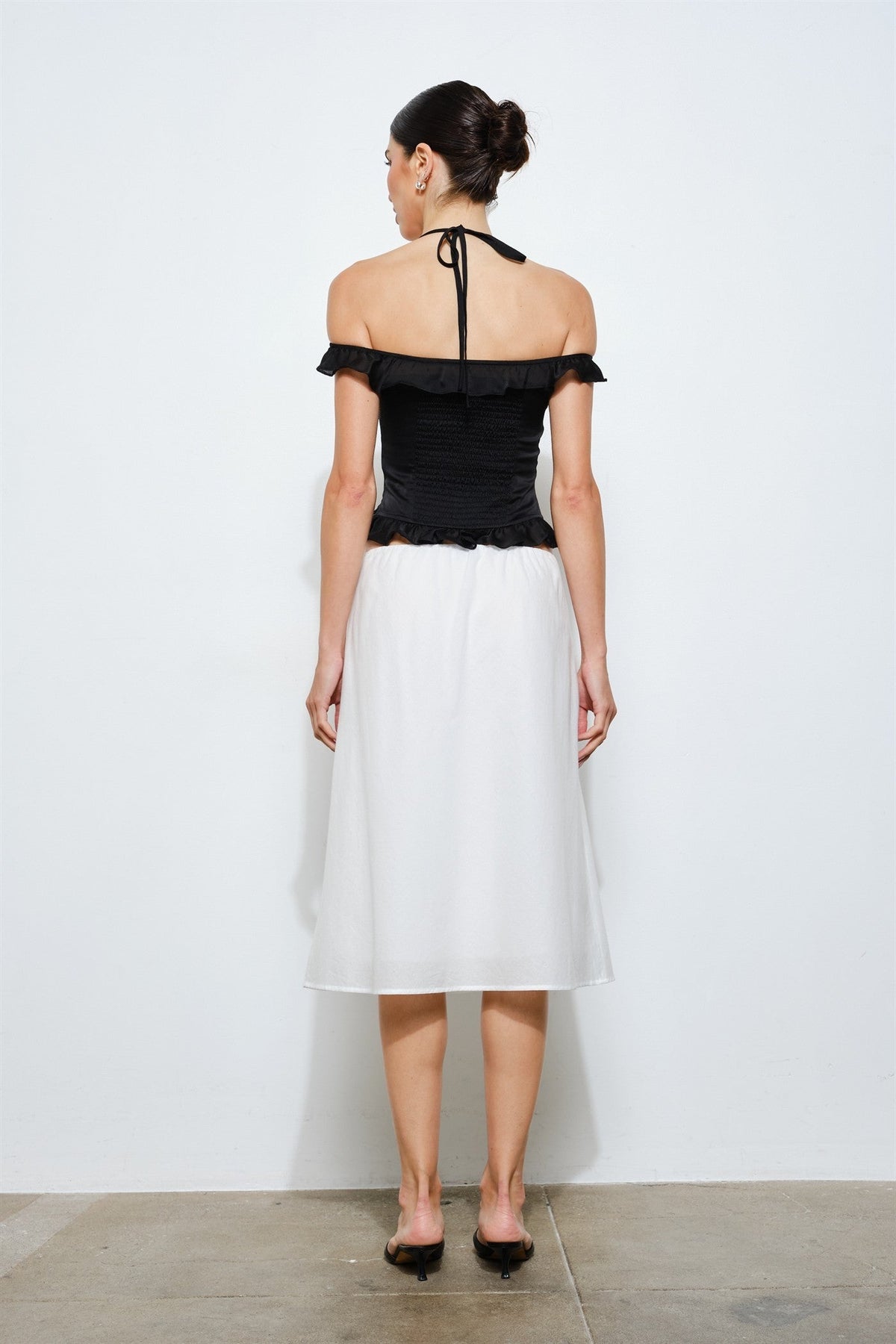 Ruffle Halter Top
