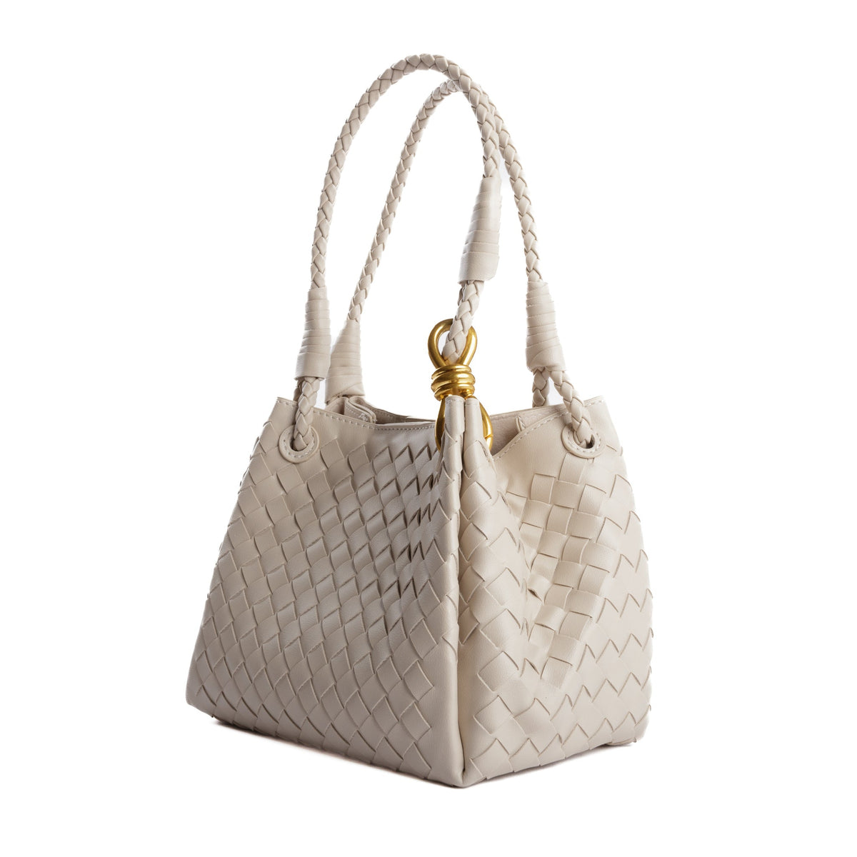Mini Woven Shoulder Bag