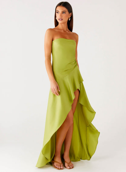 Bodie Maxi Dress - Lime