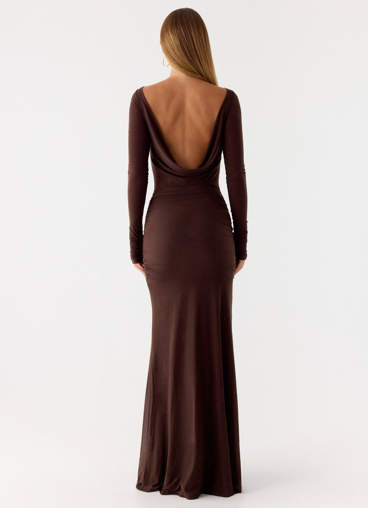 Dray Maxi Dress - Chocolate