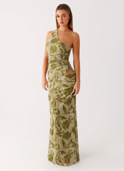 Georgiana Maxi Dress - Jade Fern