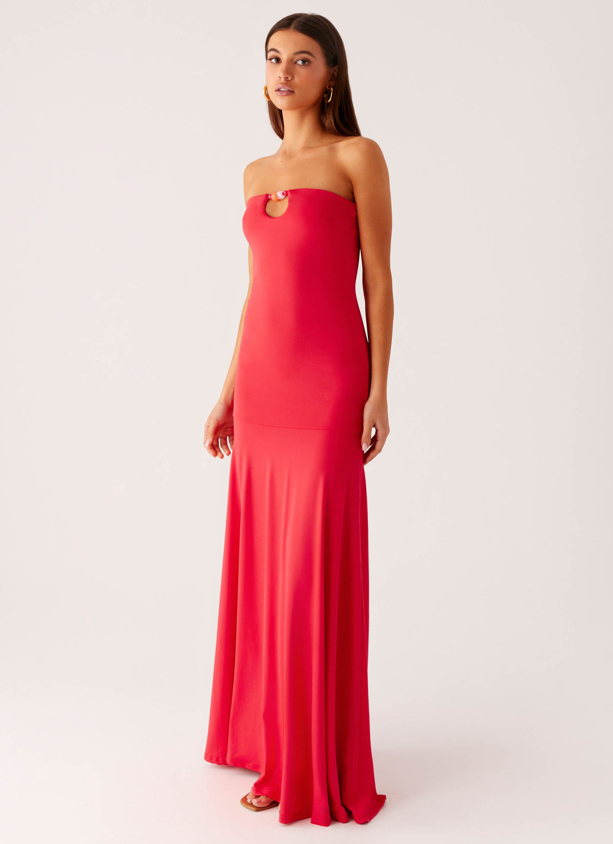 Hurts Like Hell Maxi Dress - Pink