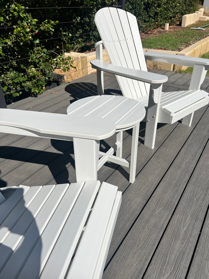 Hampton Poly Timber Outdoor  Round Side Table