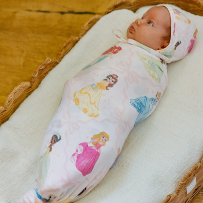 Knit Swaddle Blanket - Disney Princess