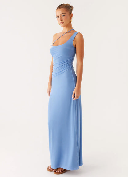 Larisa Maxi Dress - Cornflower Blue