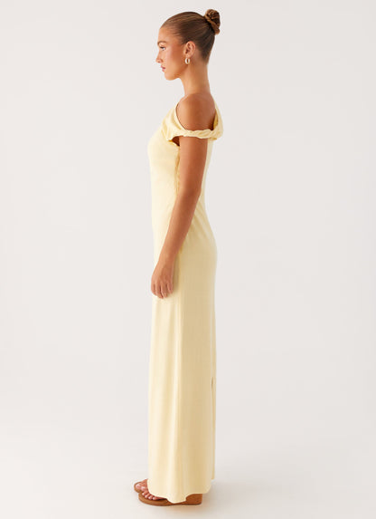 Mckenna Maxi Dress - Yellow