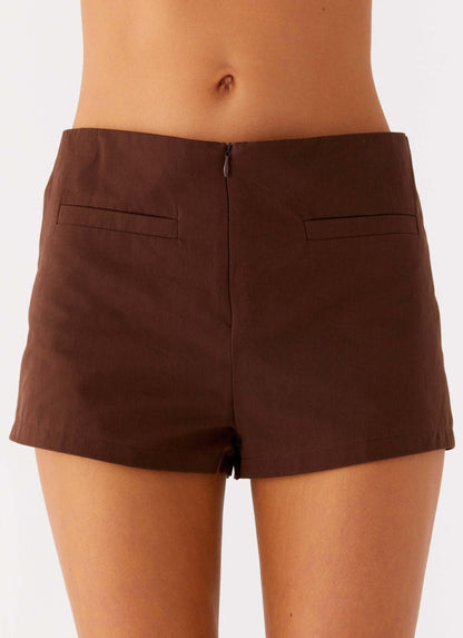 Nia Micro Short - Chocolate
