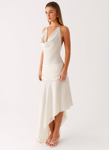 Nyra Midi Dress - Cream