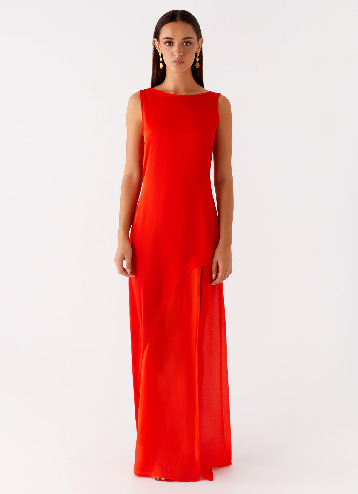 Ramiro Maxi Dress - Red