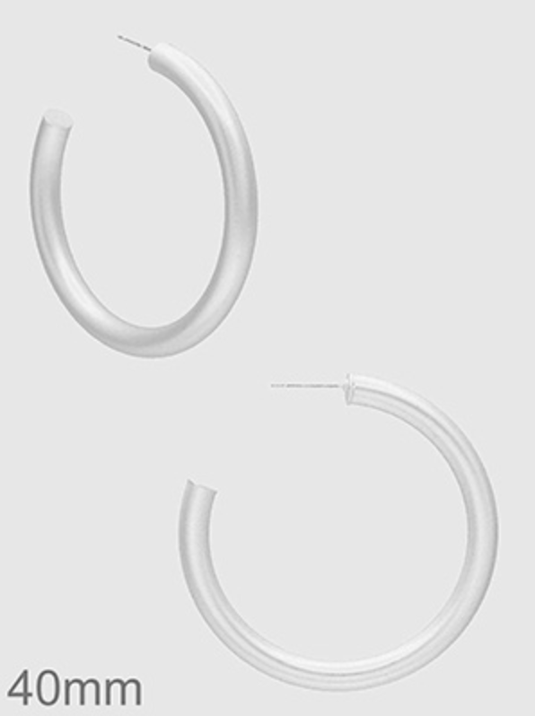 Classic Medium Open Hoops