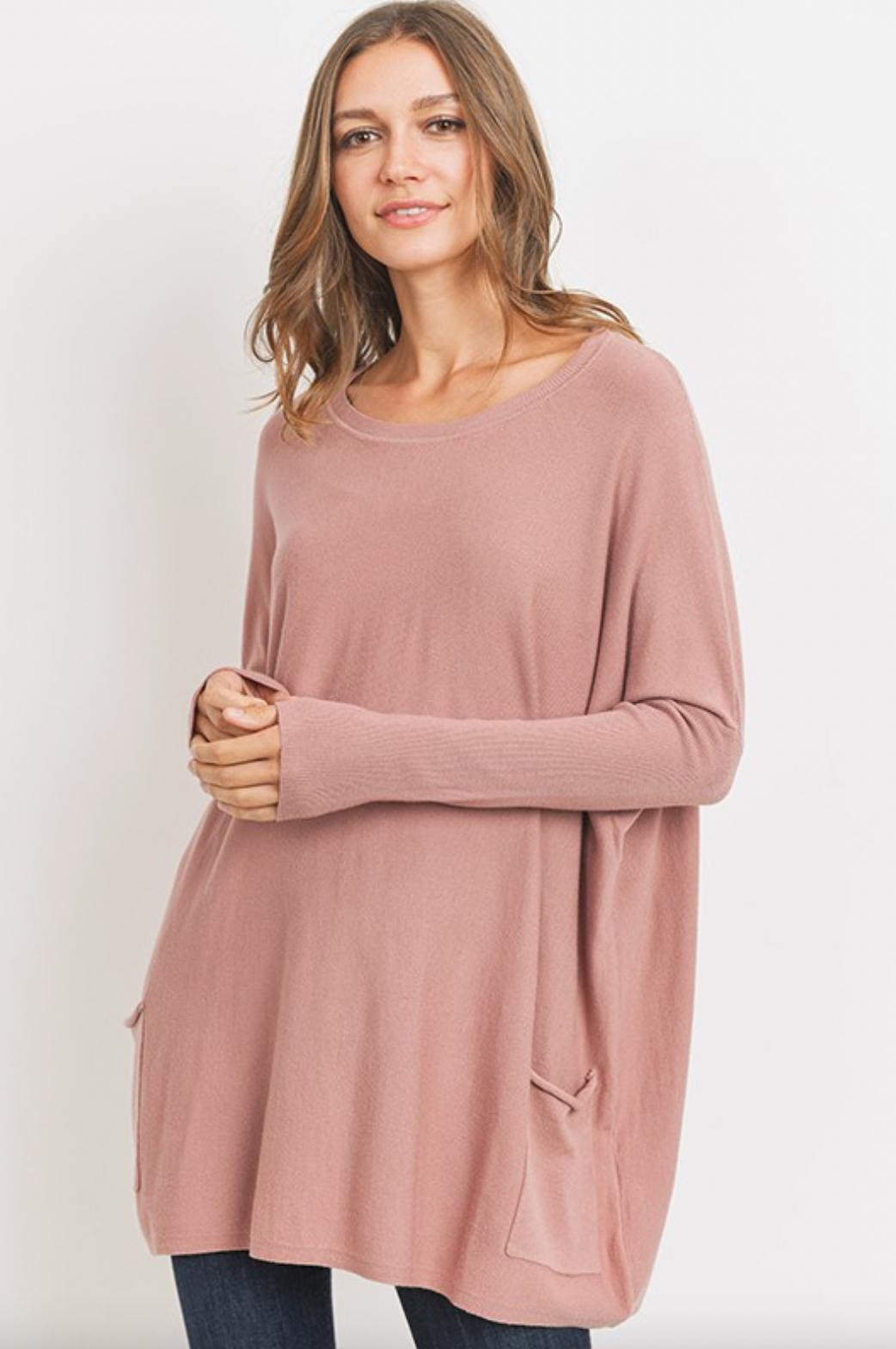 Boyfriend Pocket Sweater