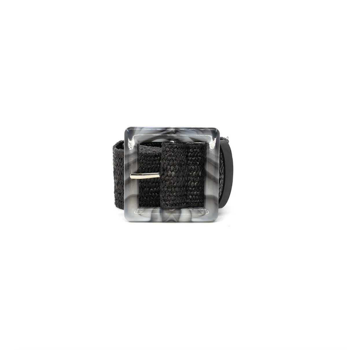 BC - Raffia Big Buckle Belt