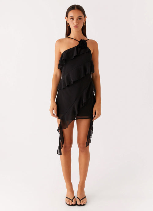 Sita Mini Dress - Black