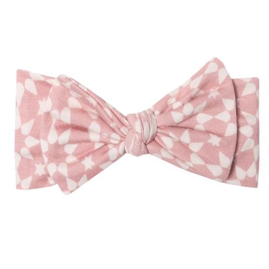 Knit Headband Bow - Star
