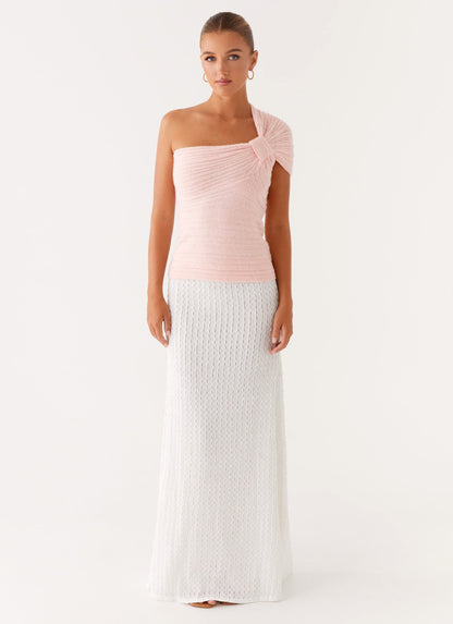 Tansy Knit Top - Pink