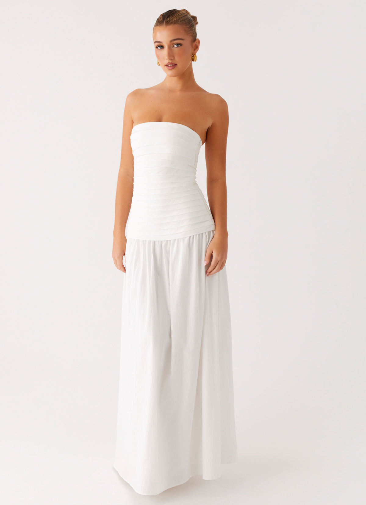 Tyrah Maxi Dress - White