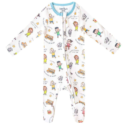Zip-Up Footie Pajama - CoComelon Friends