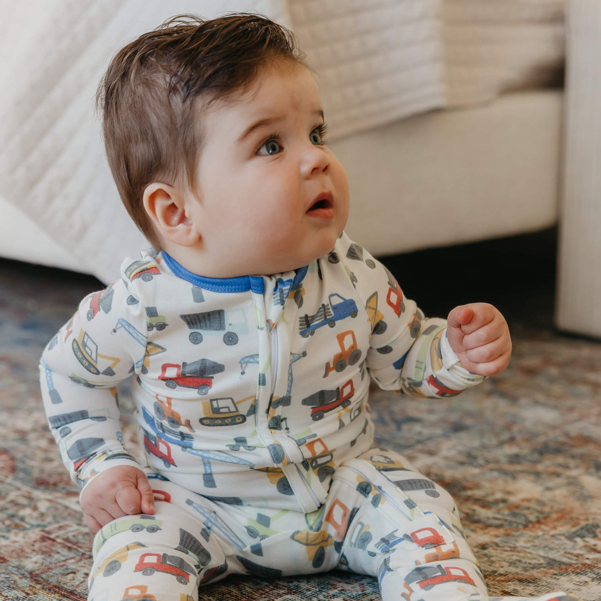 Zip-Up Footie Pajama - Diesel
