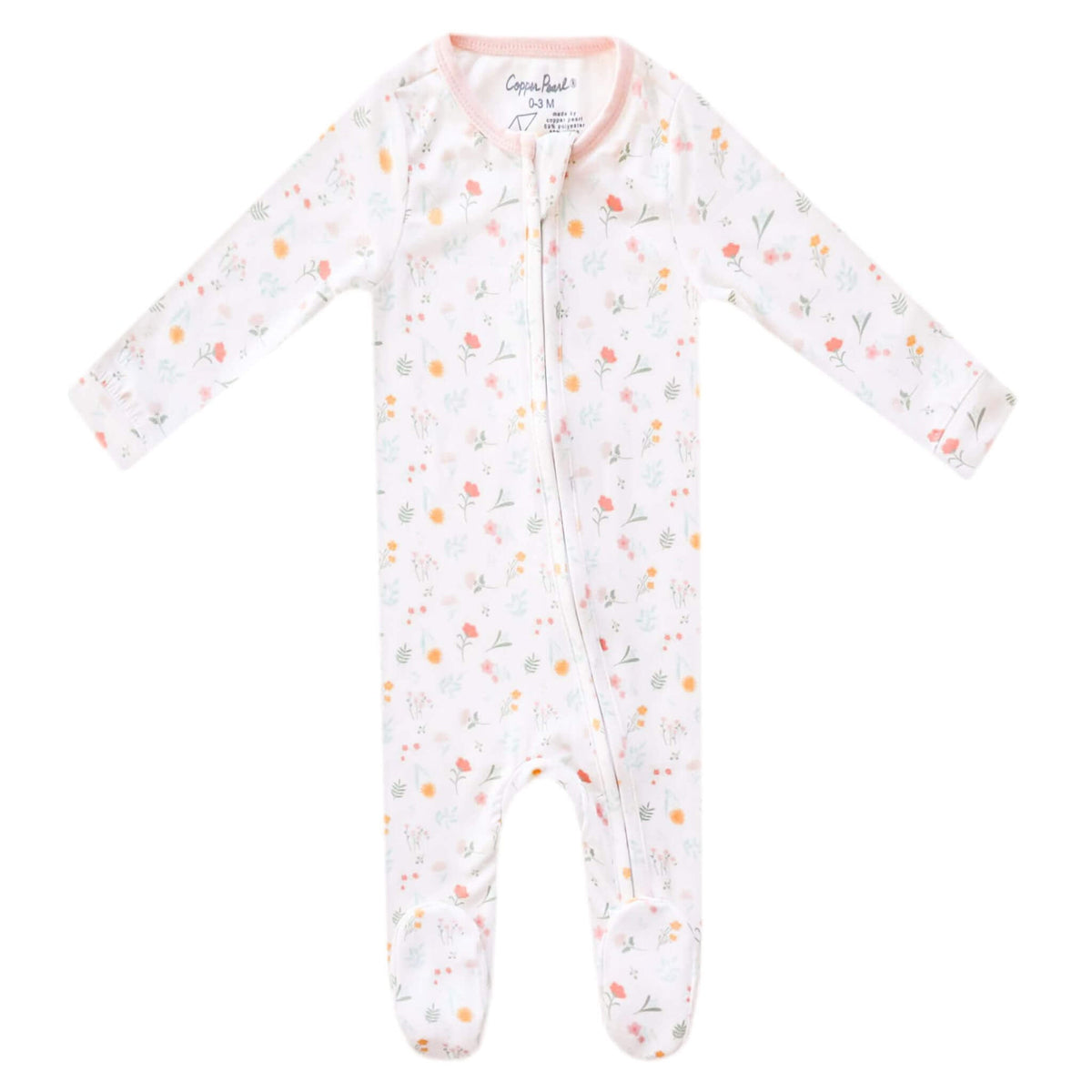 Zip-Up Footie Pajama - Mabel
