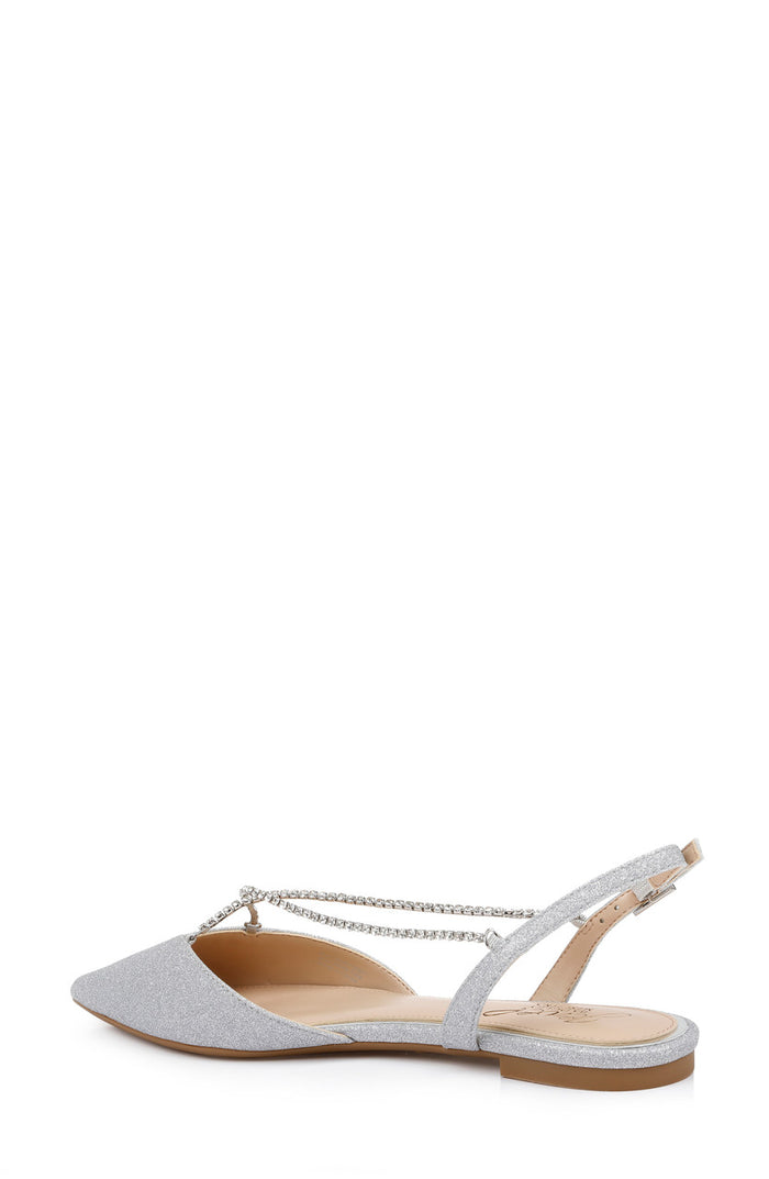 Silver | Alanna Ballet Flats