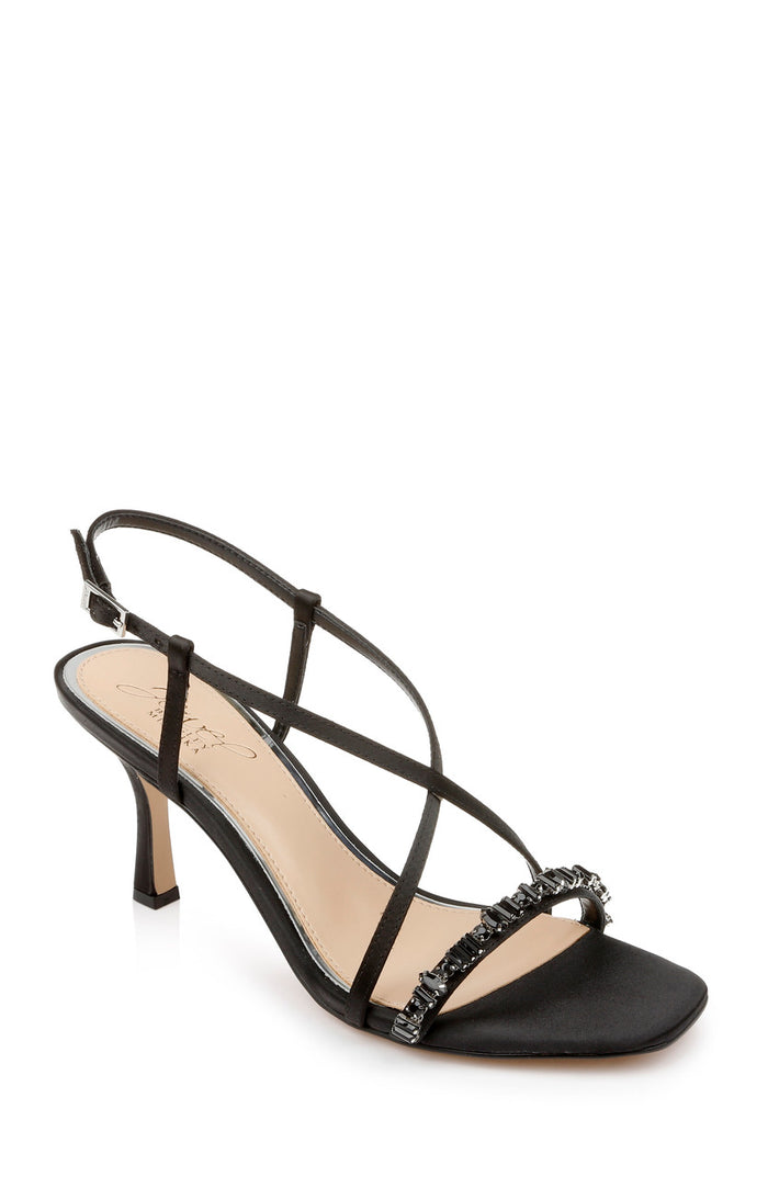 Black | Alexis Crisscross Sandals